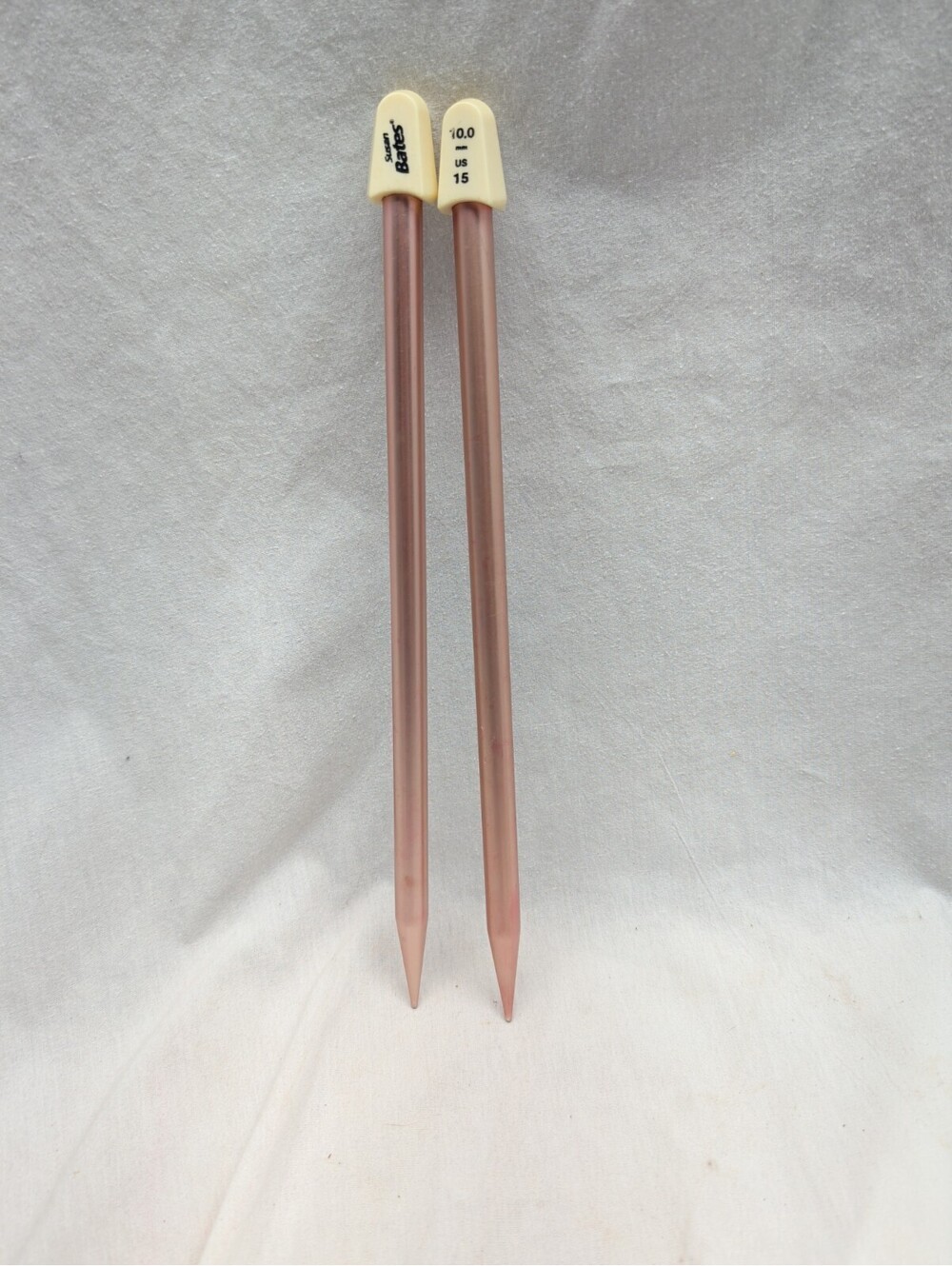 Susan Bates Silvalume Knitting Needles 15 US 10 mm 10 Inches